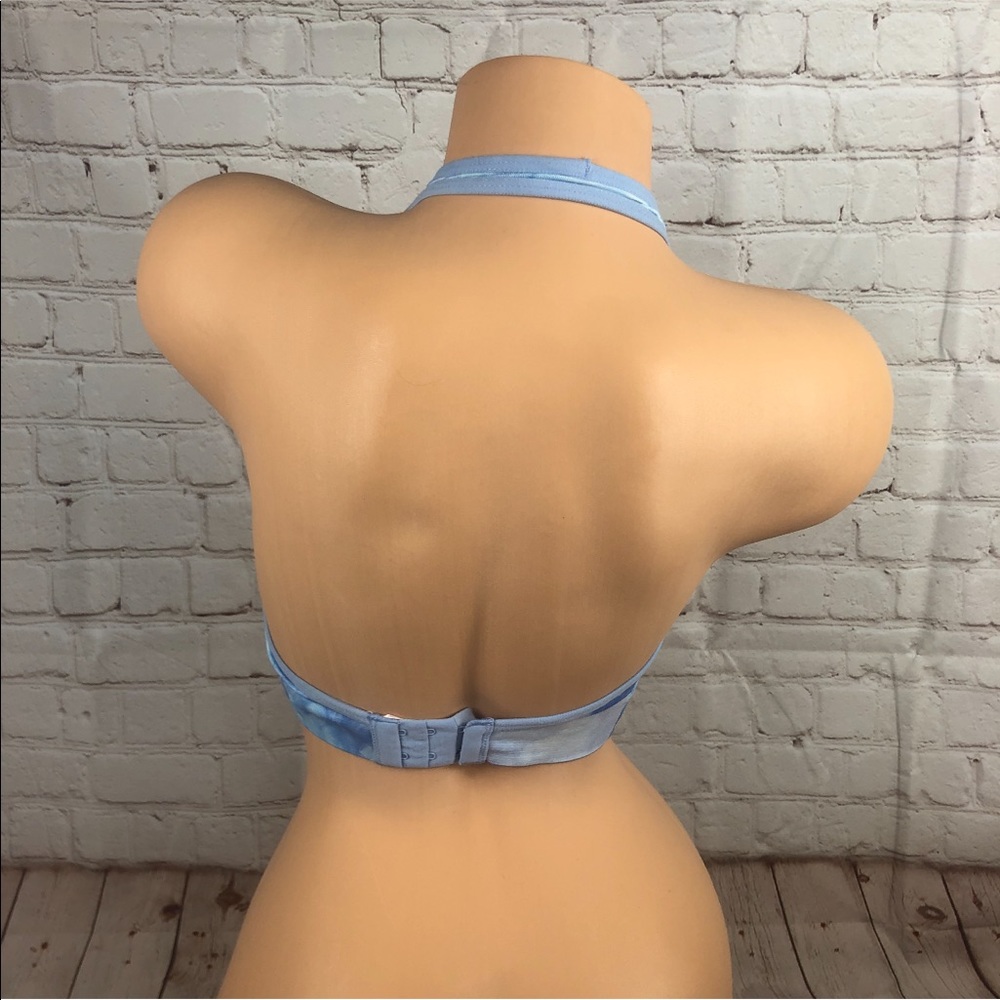 VS Pink Cool & Comfy wireless halter bra tie dye - Picture 7 of 8
